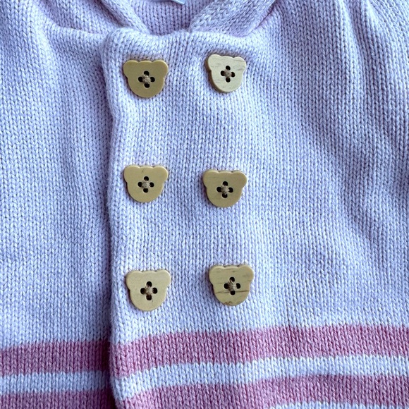 Rock-a-Bye Baby pink knot jacket with pants 2 piece set - Picture 5 of 7